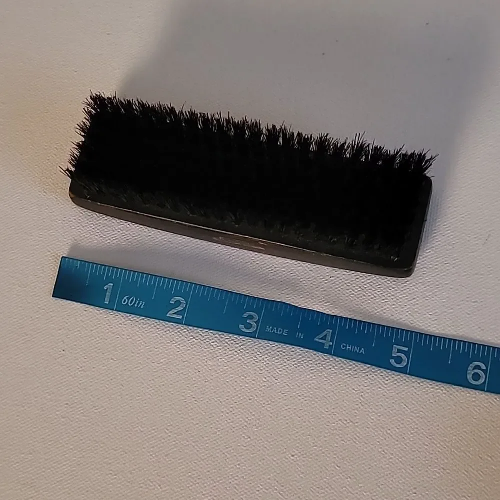 Vintage Black Men's Grooming Bristle Brush